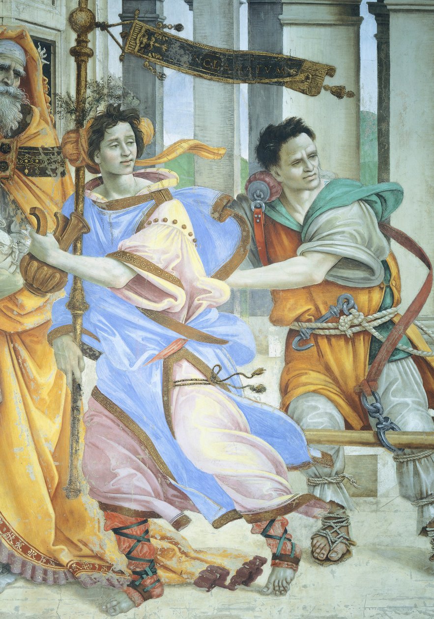 Szent János evangélista Drusiana újraélesztése alkotó: Filippino Lippi