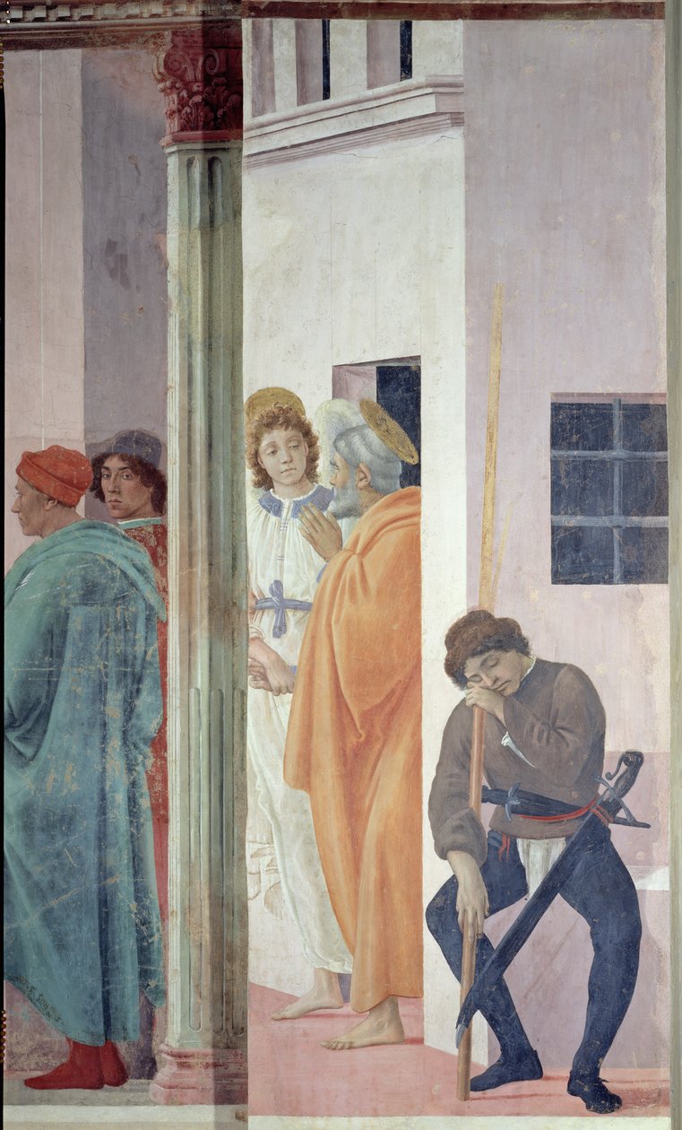 Börtönből szabadult Szent Péter, 1480 körül alkotó: Filippino Lippi