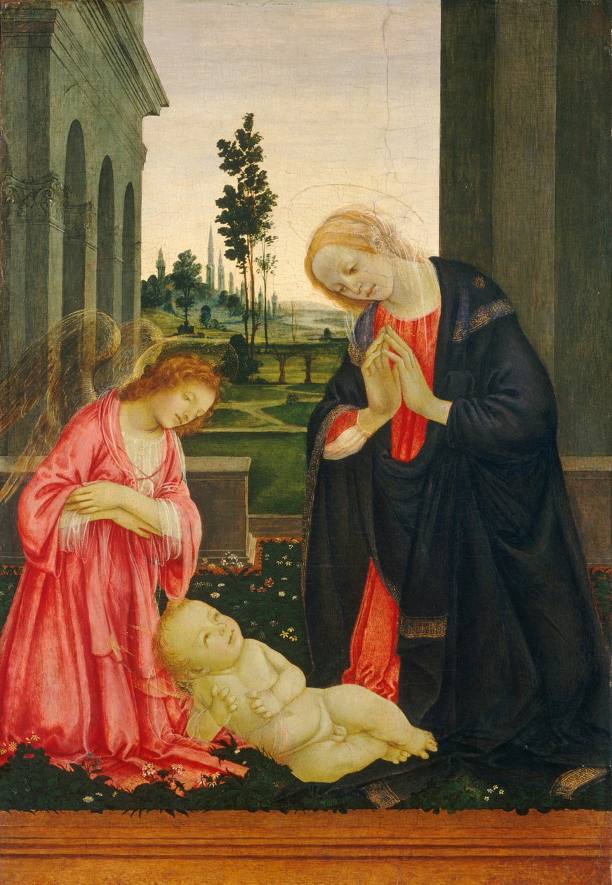 A Gyermekimádás alkotó: Filippino Lippi