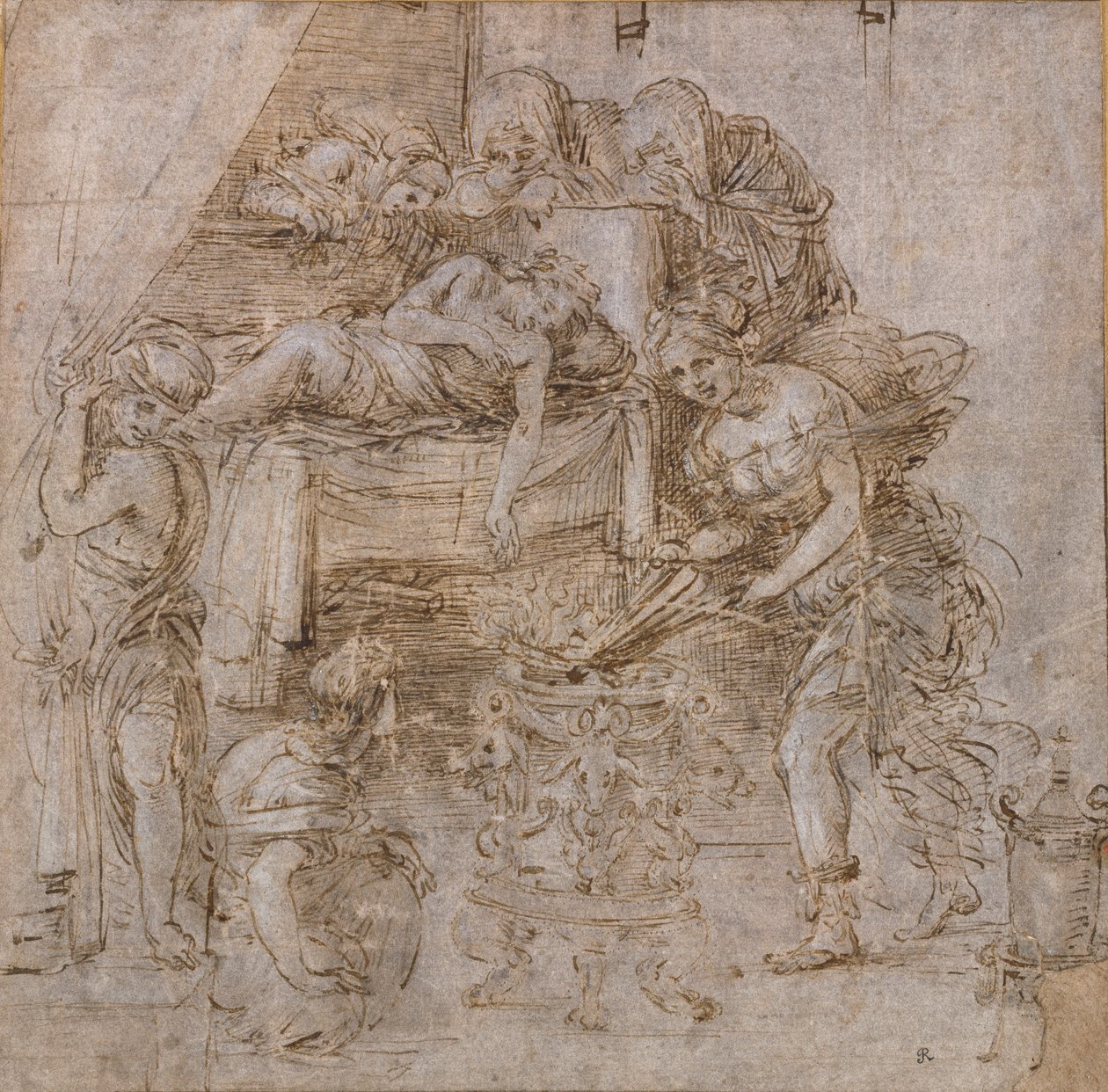 Meleager halála, 1490-es évek alkotó: Filippino Lippi