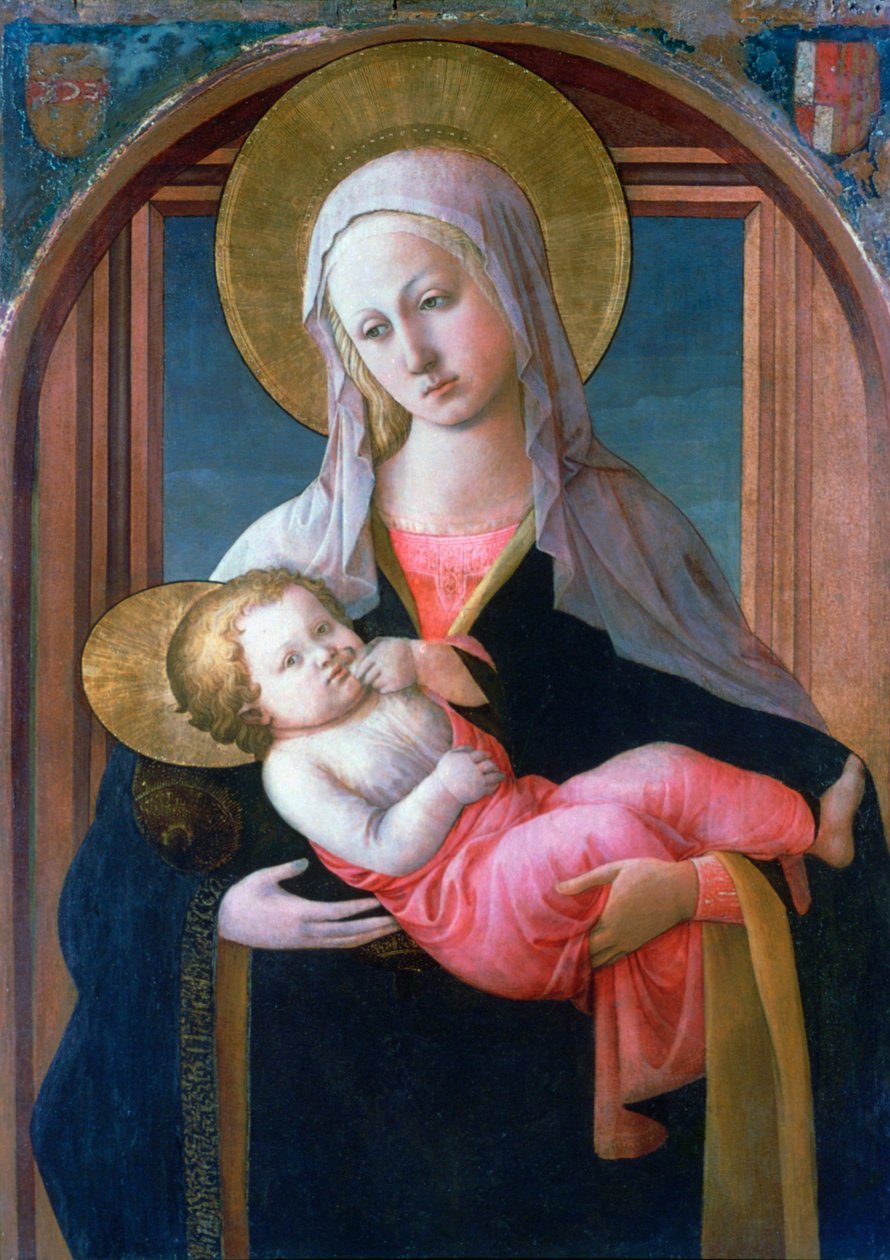A Szűz és a Gyermek, 1450-1460 alkotó: Filippino Lippi