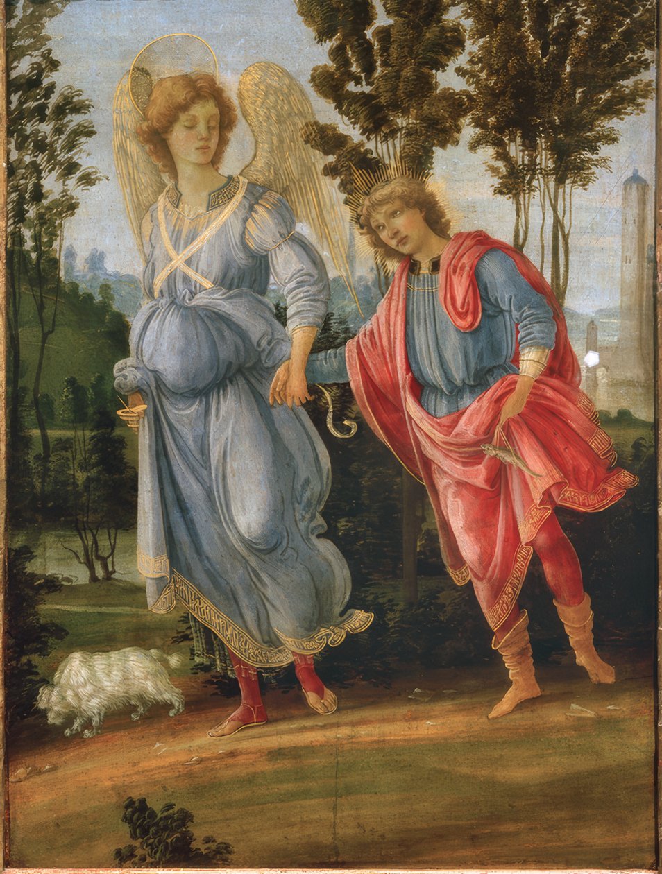 Tóbiás az angyallal alkotó: Filippino Lippi