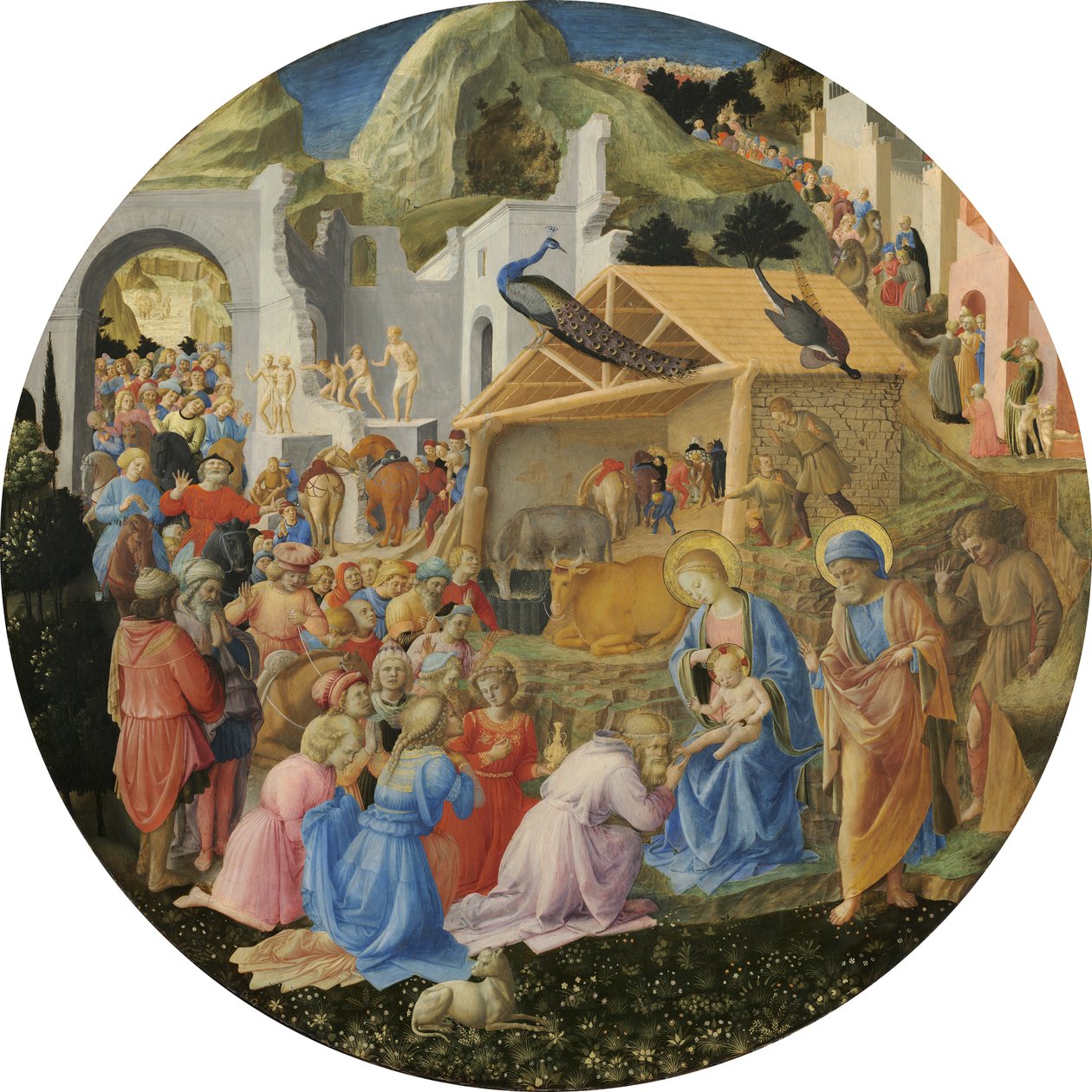 A mágusok imádása alkotó: Fra Filippo Lippi