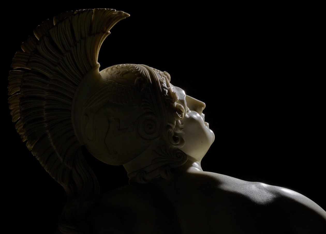 A sebesült Achilles alkotó: Filippo Albacini