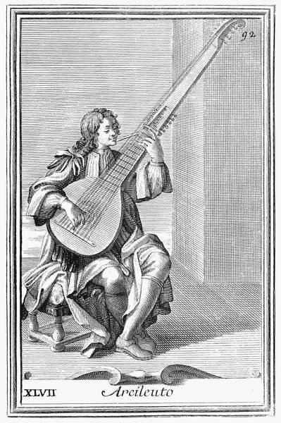 Arcileuto, XLVII. tábla az Armonica kabinetből, 1722 alkotó: Filippo Bonanni