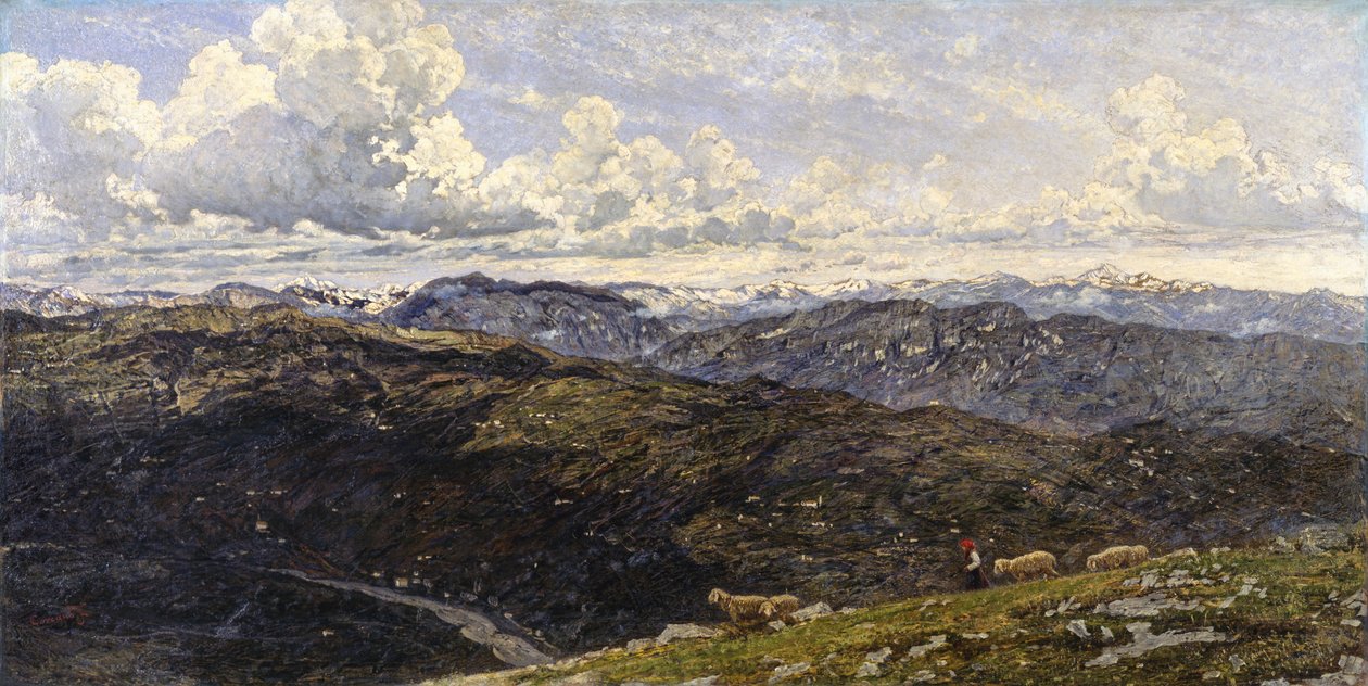 Bergamaszk előalpok alkotó: Filippo Carcano