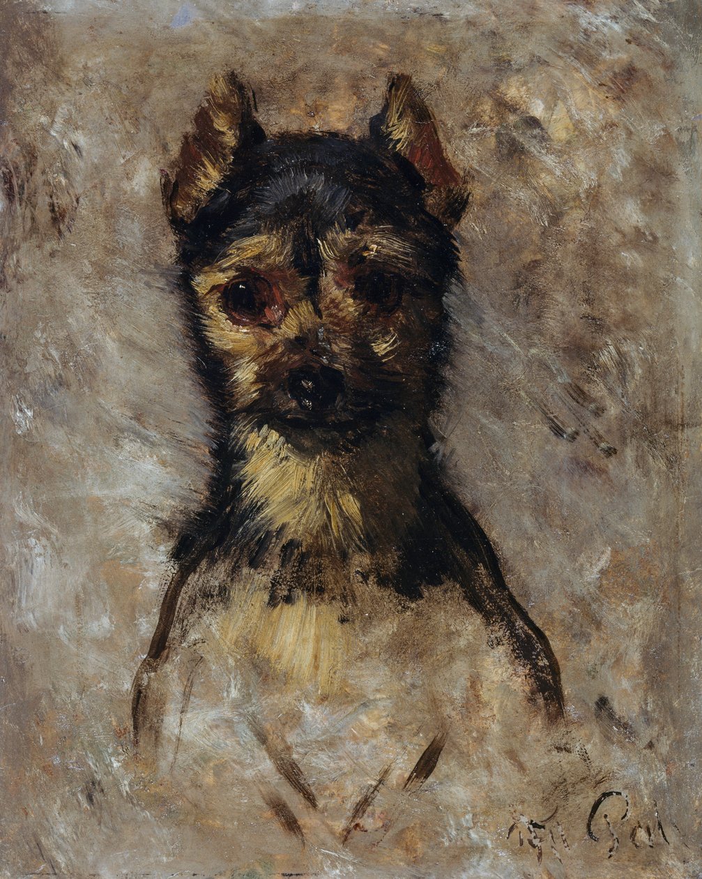 A kutya feje alkotó: Filippo Palizzi