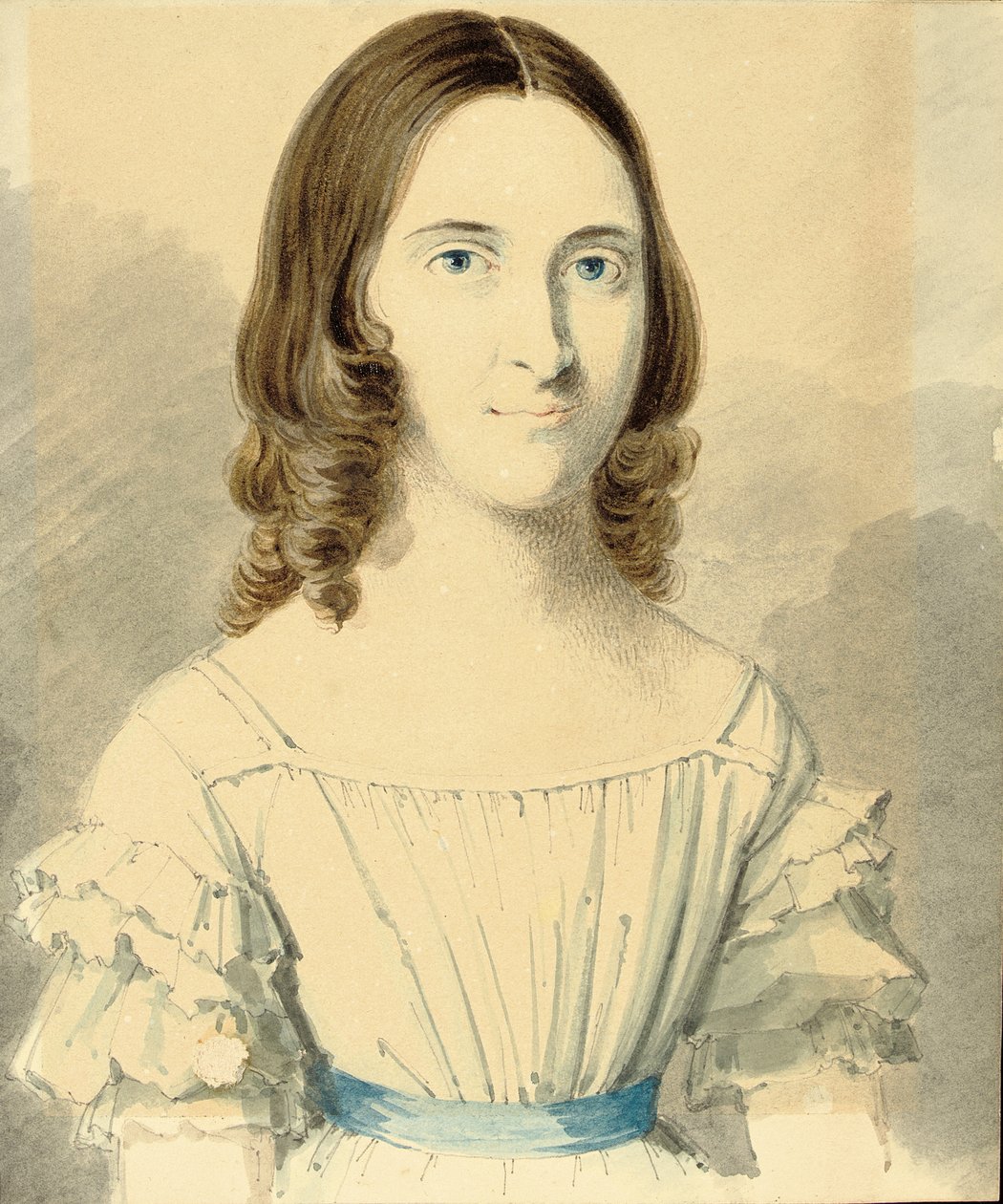 Christina Georgina Rossetti portréja alkotó: Filippo Pistrucci