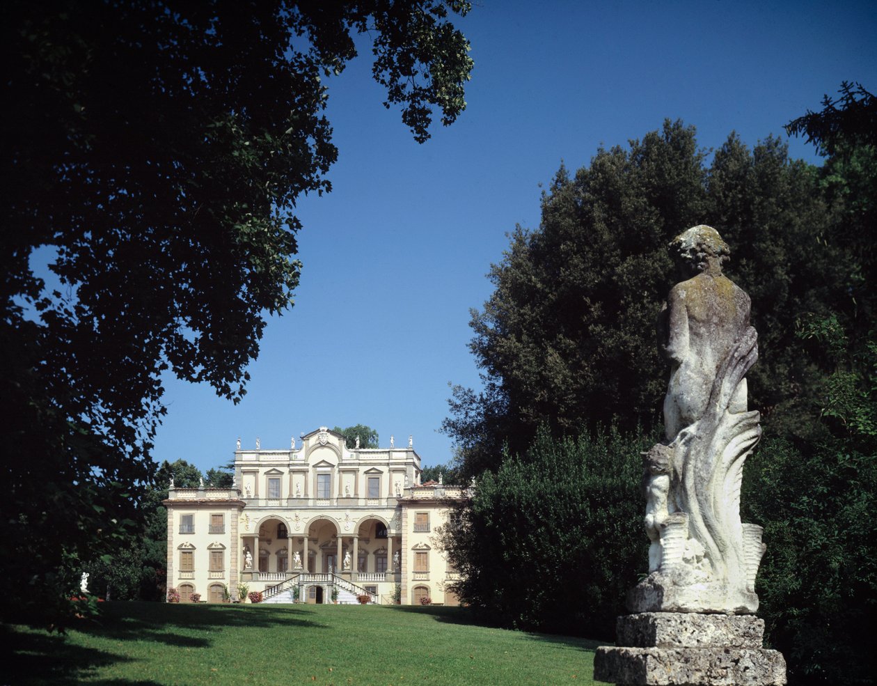 Kilátás a Villa Mansira alkotó: Filippo or Juvara Juvarra