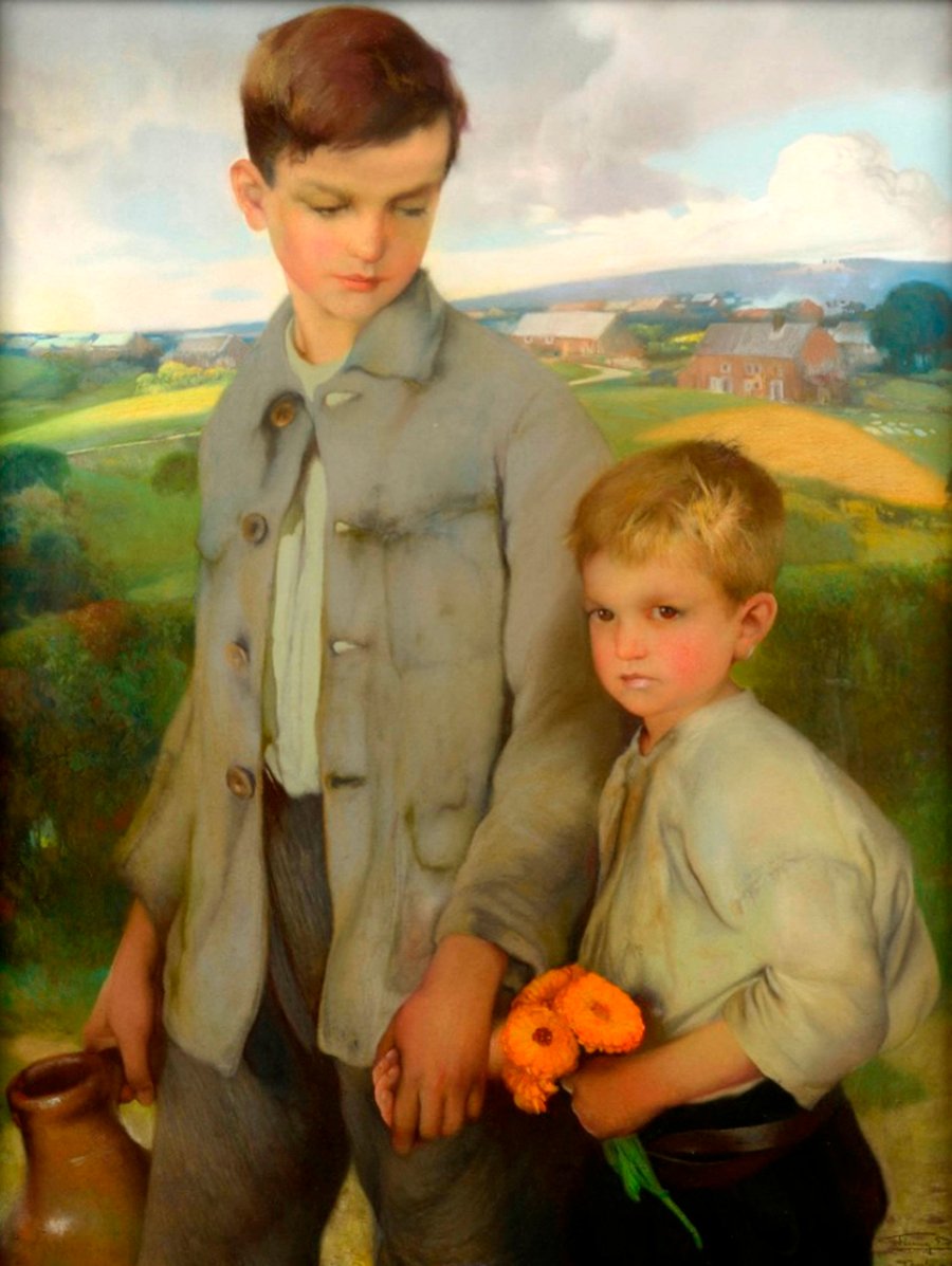 A két testvér alkotó: Firmin Baes