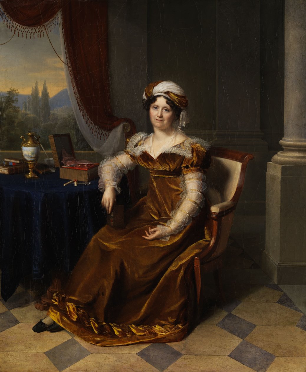 Madame Marbon portréja alkotó: Firmin Massot