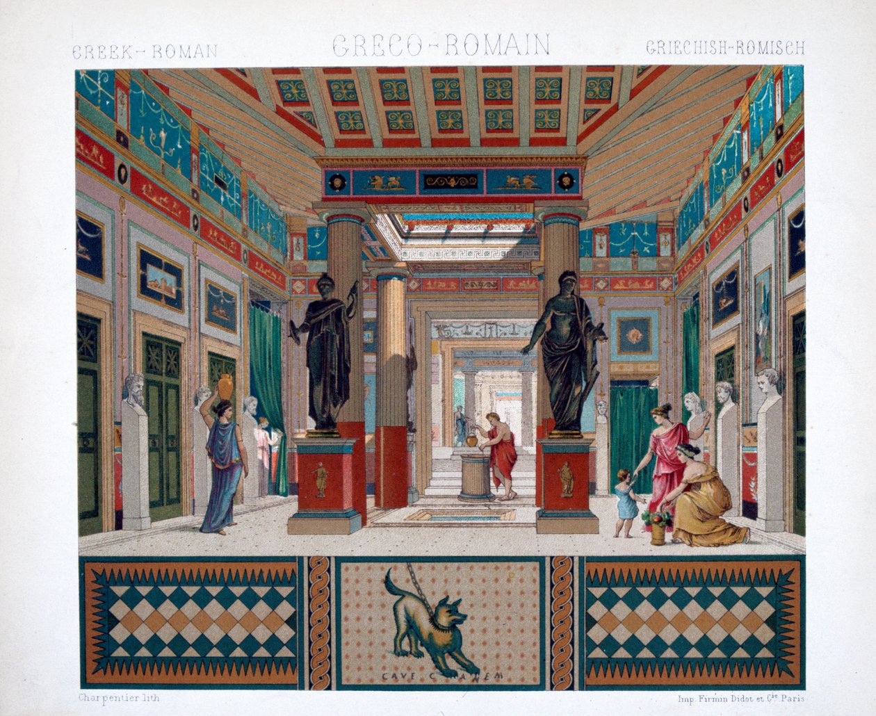 Görög, római templom, 1800-1835 alkotó: Firmin Didot