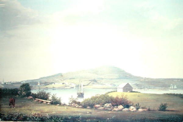 Blue Hill, Maine alkotó: Fitz Henry Lane