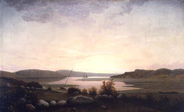 Creek Gloucester közelében, Massachusettsben (olaj, vászon) alkotó: Fitz Henry Lane