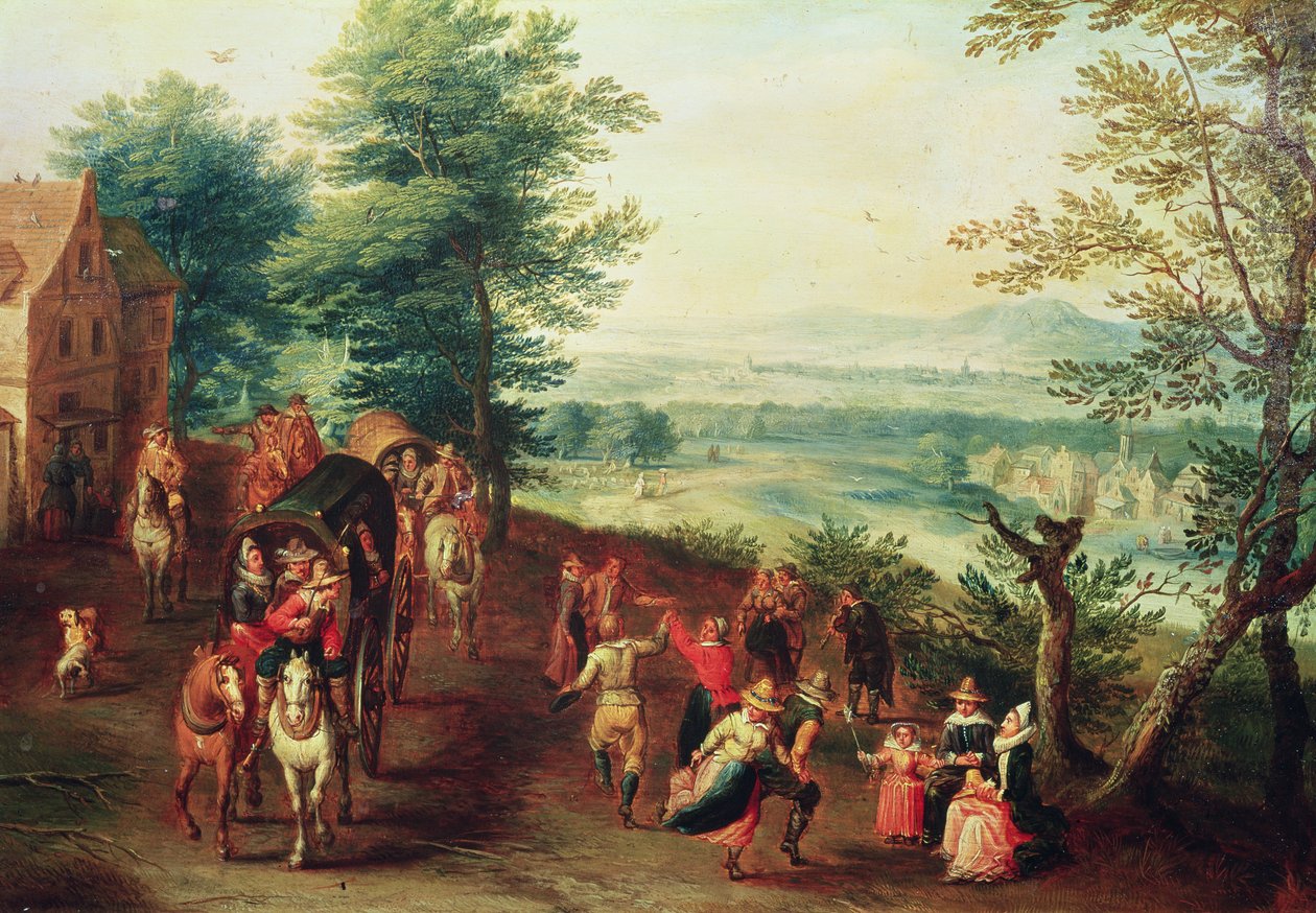 Country tánc alkotó: Flemish School