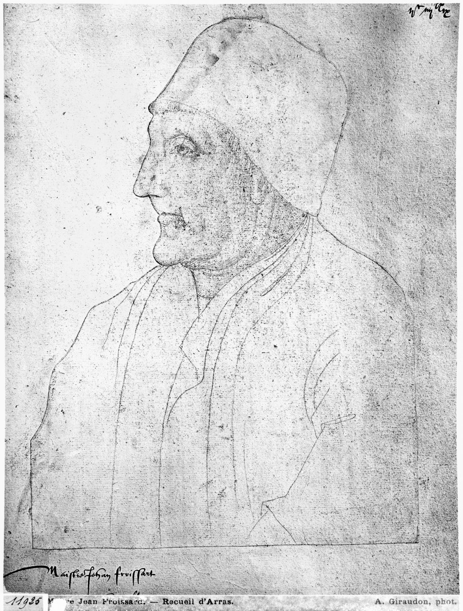 Ms 266 fol. 278 Maitre Jean Froissart (1333-140001) a „The Recueil d