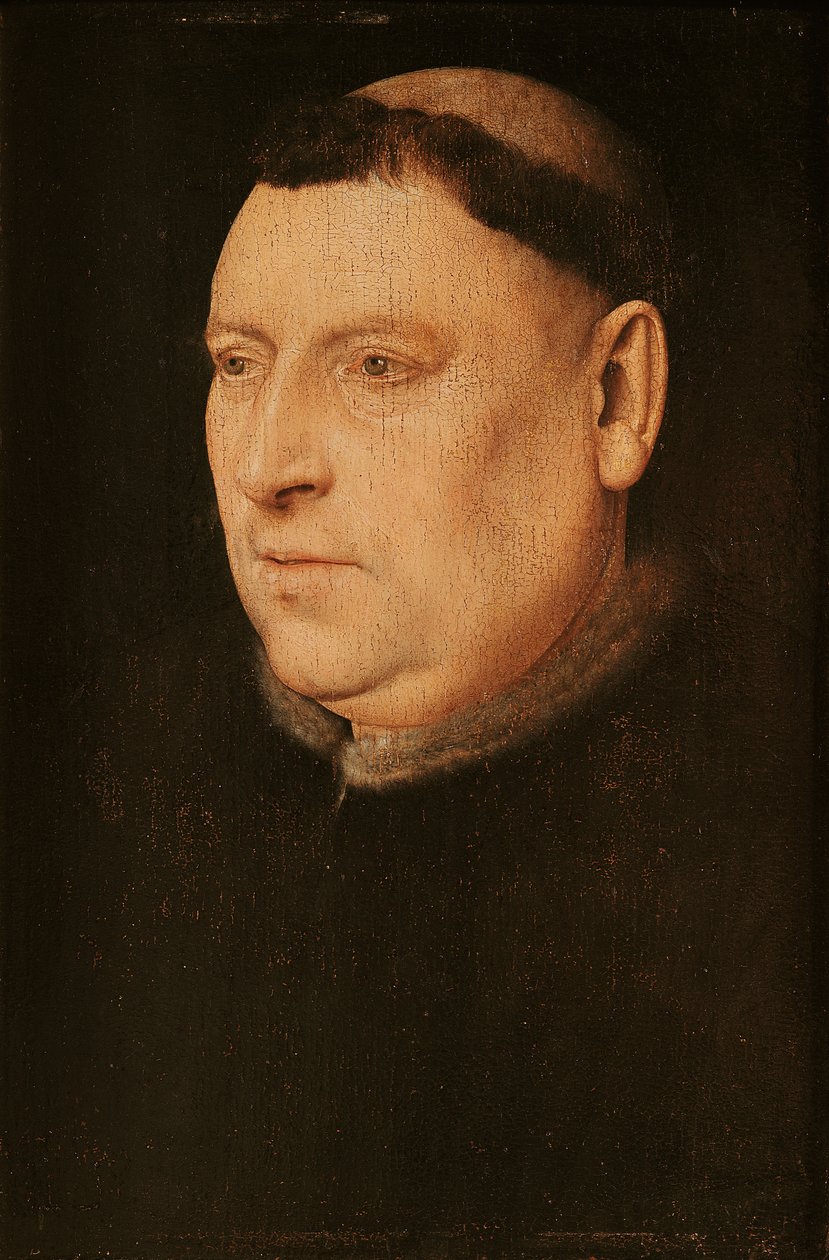 Egy szerzetes portréja alkotó: Flemish School