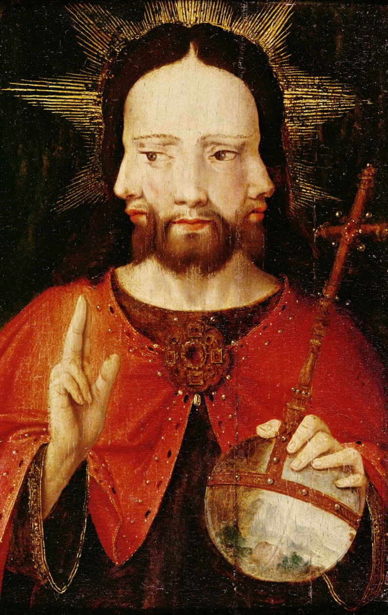 A Szentháromság 1500 körül alkotó: Flemish School