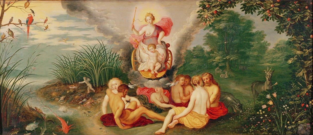 A Vénusz és a szerelem diadala alkotó: Flemish School