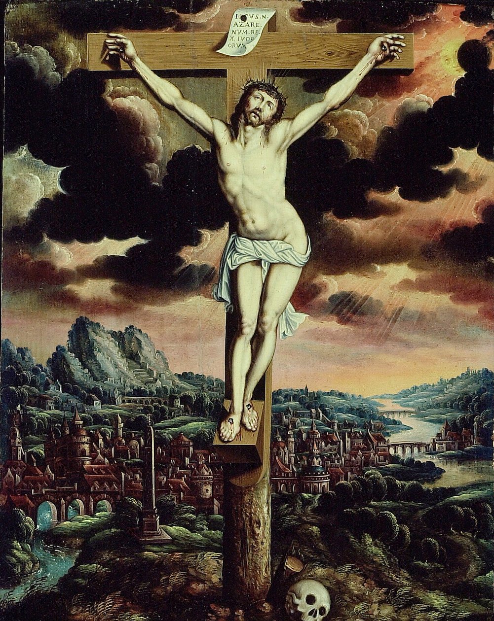 Krisztus a kereszten alkotó: Flemish