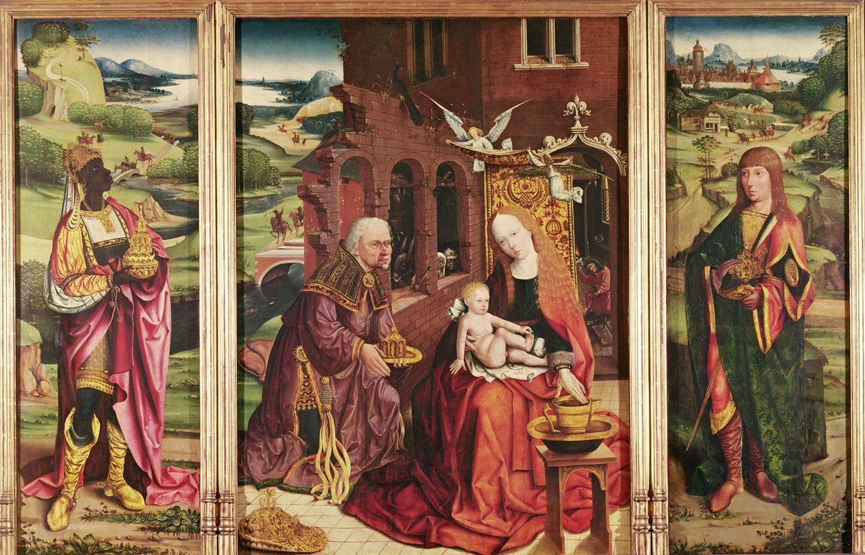 A mágusok imádása alkotó: Flemish School