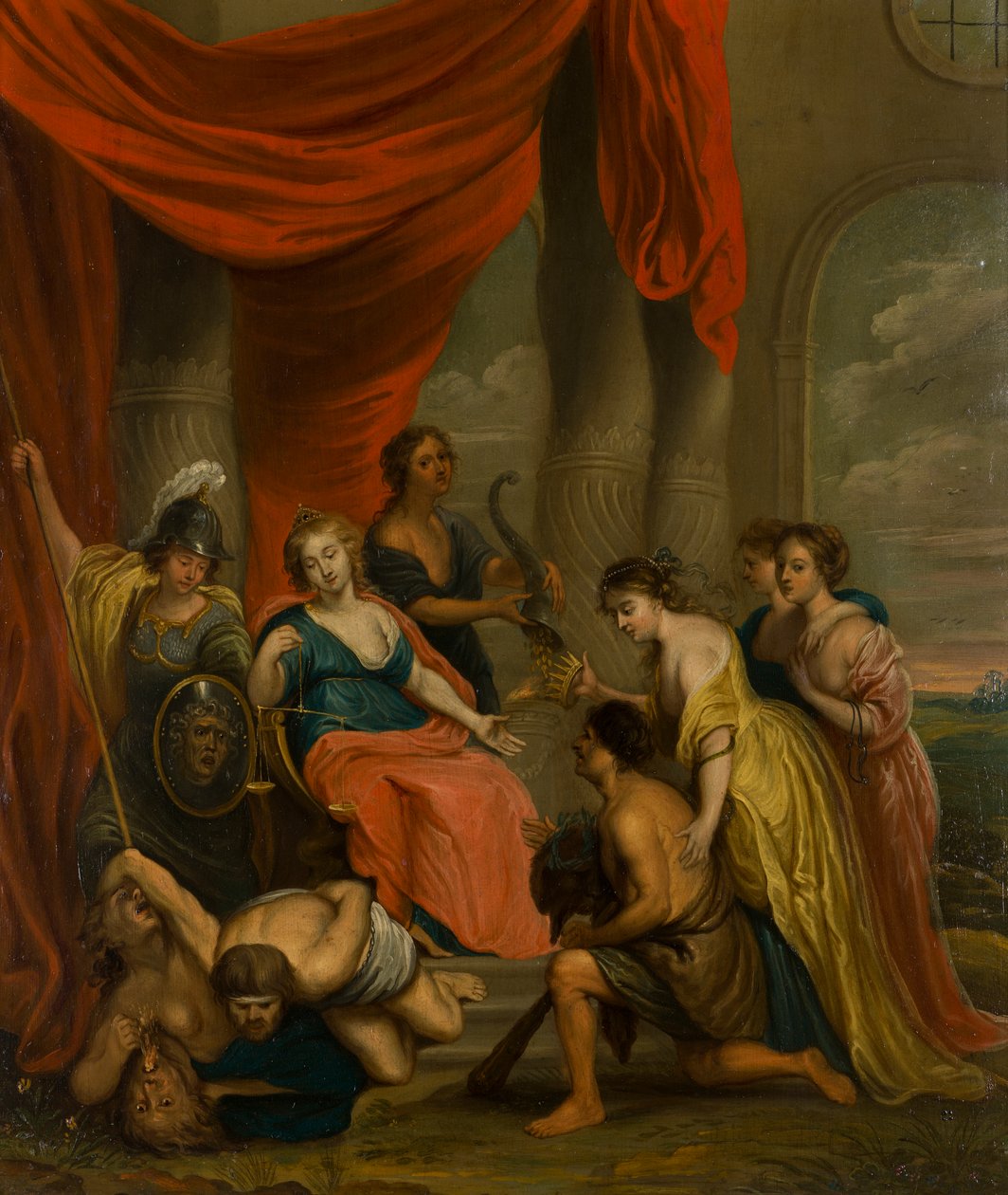 An Allegorical Painting of Justice, c.1630-1700 (oil on copper)   1376645   hu       hungarian Successfully Translated  Original: Wineglass and a Bowl of Fruit Translat: Wineglass and a Bowl of Fruit 1306209 hu hungarian Successfully Translated Original: R alkotó: Flemish School
