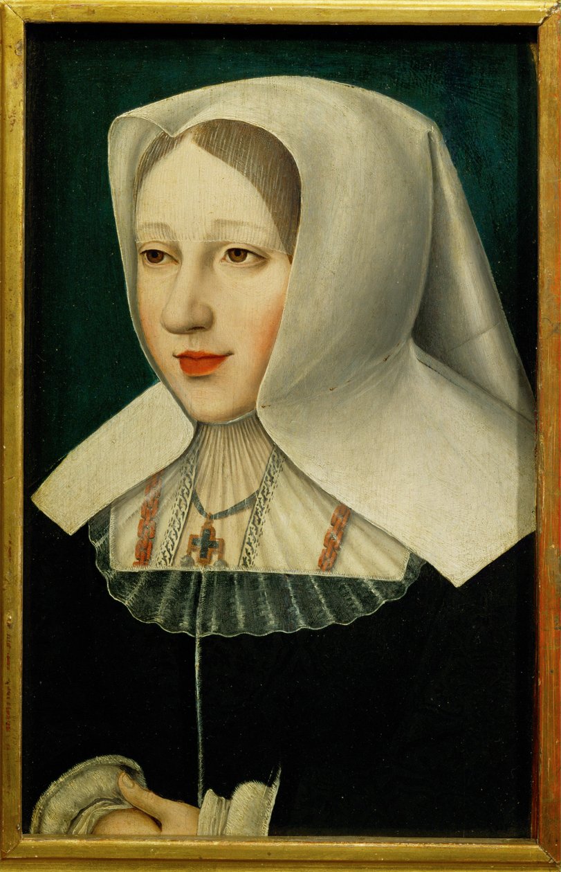 Margaréta főhercegnő, I. Maximilian császár lánya (festmény, fa) alkotó: Flemish School