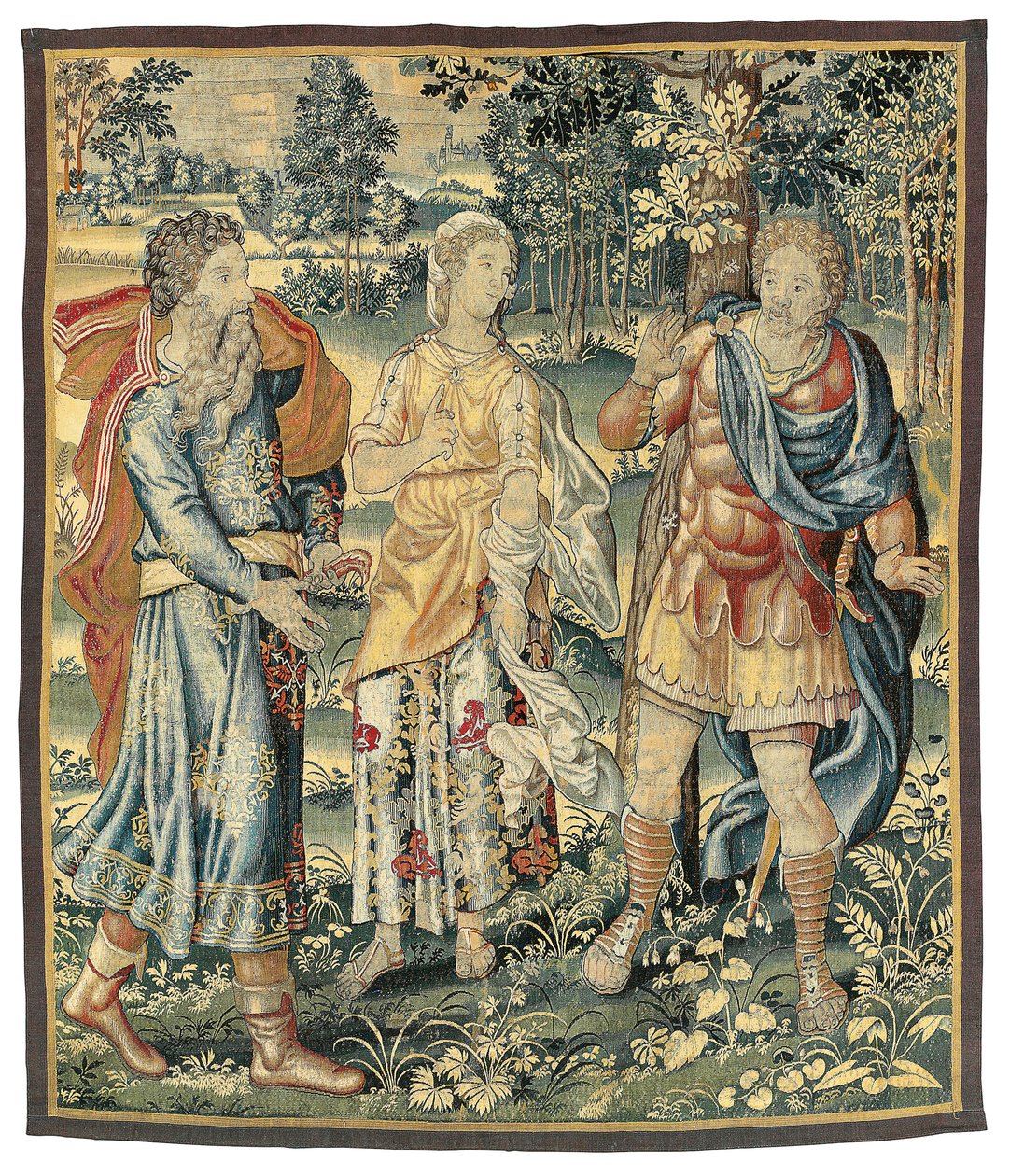 Bibliai kárpit, Brüsszel, 16. század közepe alkotó: Flemish School