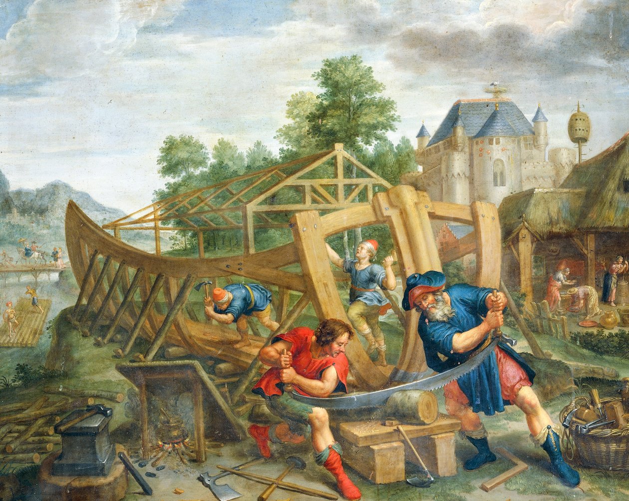 Épületbárka alkotó: Flemish School
