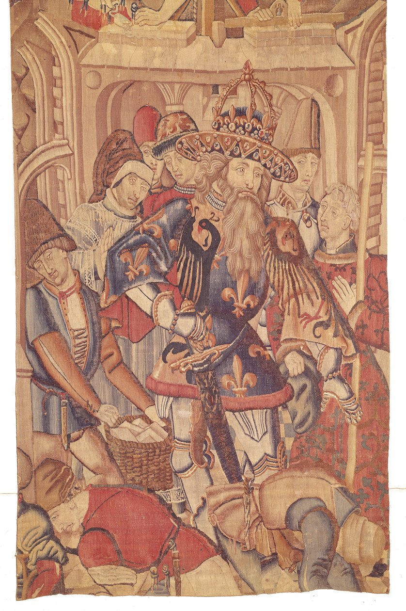 Nagy Károly (742-814) Tournai Műhely alkotó: Flemish School
