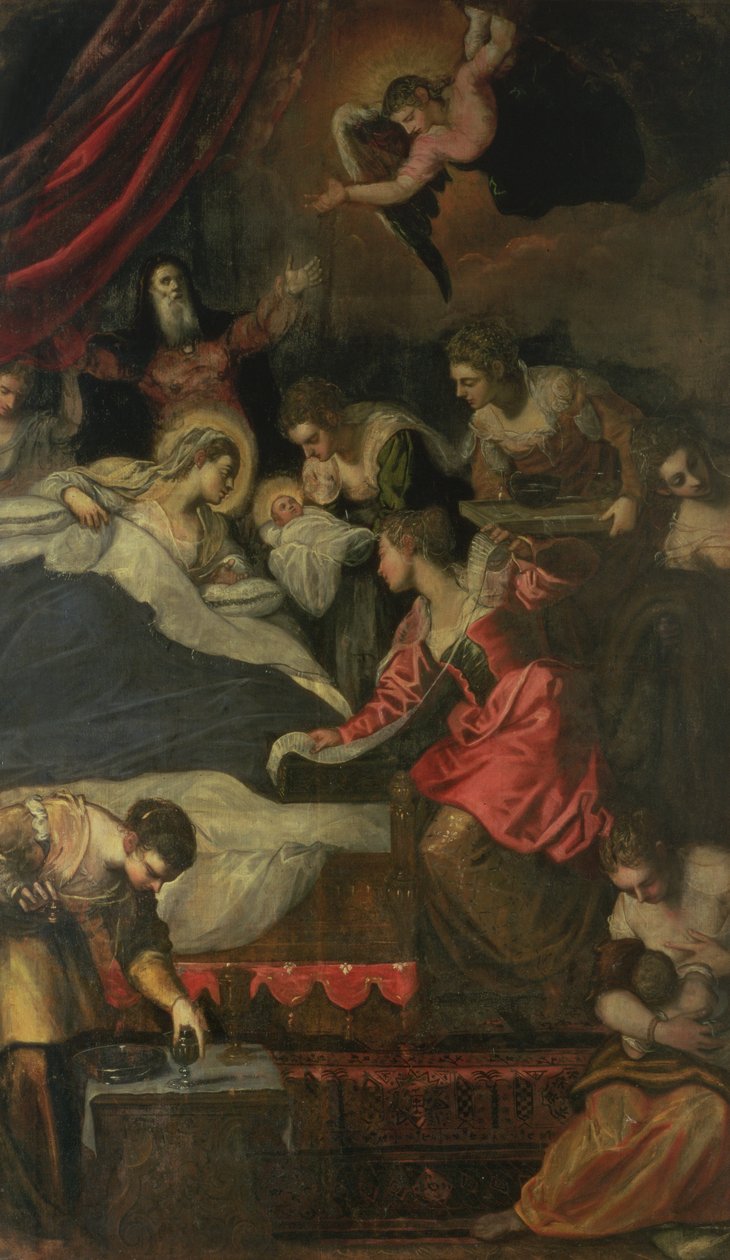 Chiara Albini Pietrazzani és öt gyermeke, Eleanora, Vincenzo, Cinzia, Tullo és Anna alkotó: Flemish School