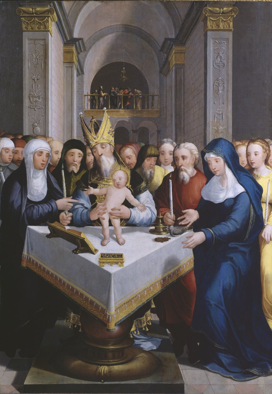 Körülmetélés, 1500 körül alkotó: Flemish School