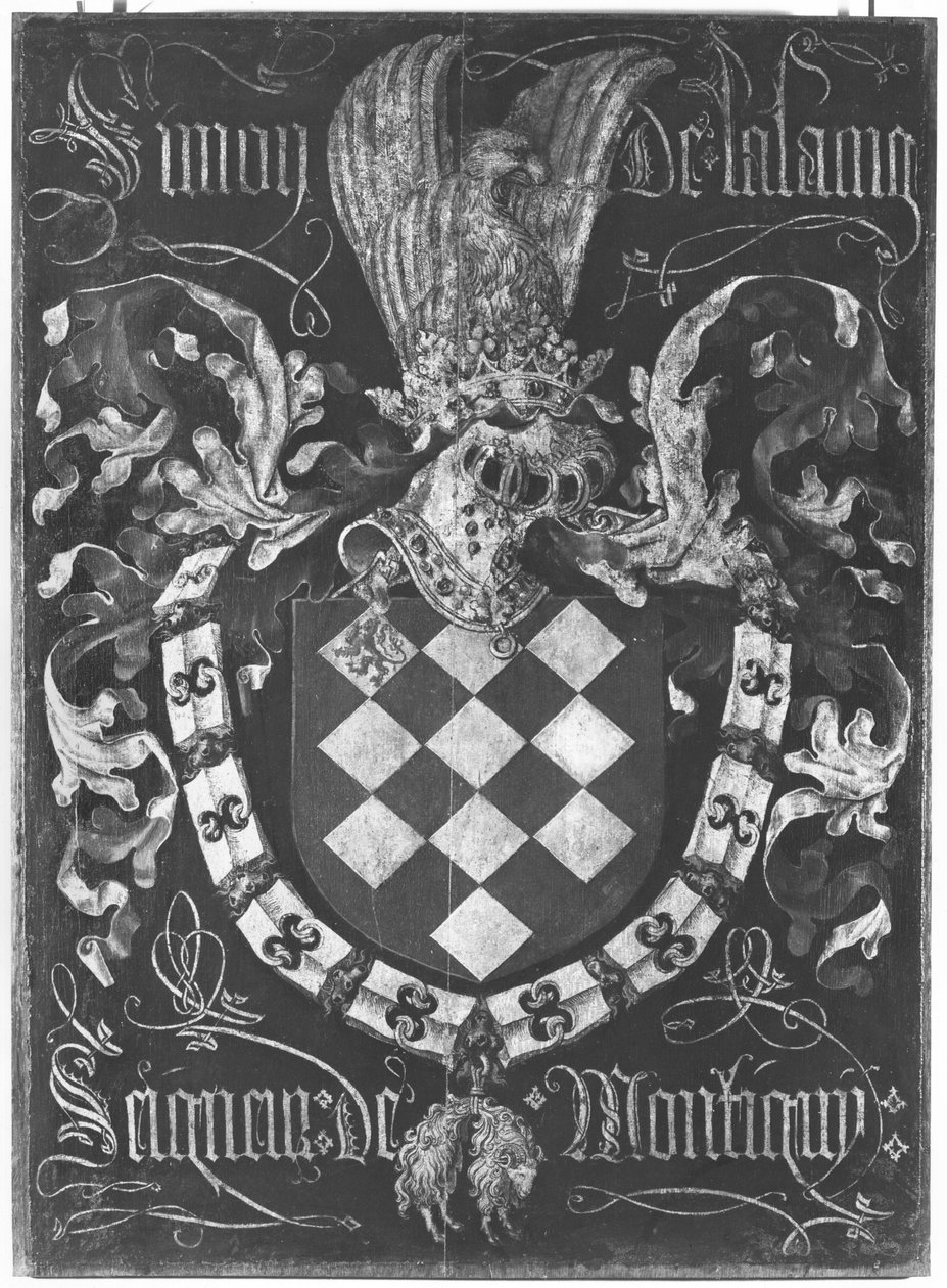 Simon de Lalaing (1405-76) Montigny Seigneur címere, az Aranygyapjas Lovagrend 1. fejezete, Lille, 1431 alkotó: Flemish School