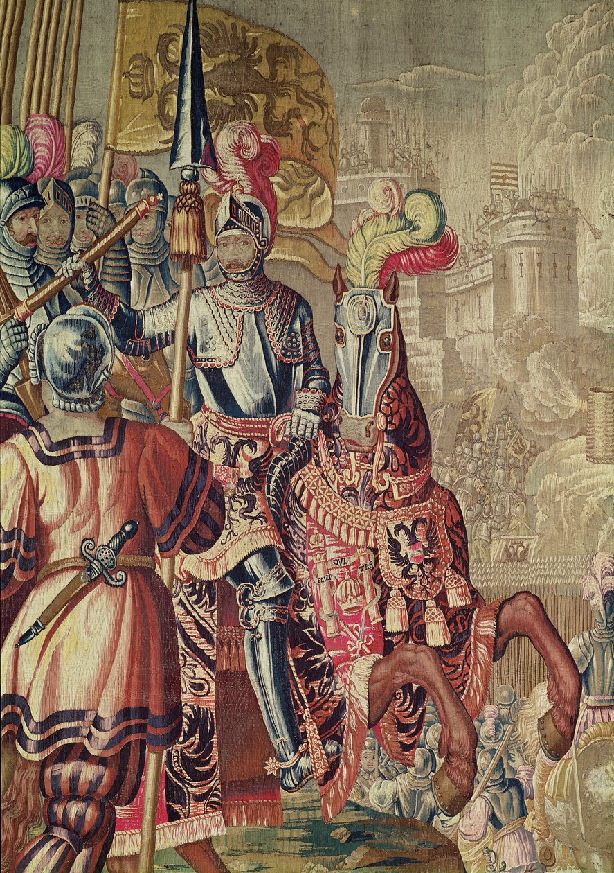 Részlet V. Károlyról alkotó: Flemish School