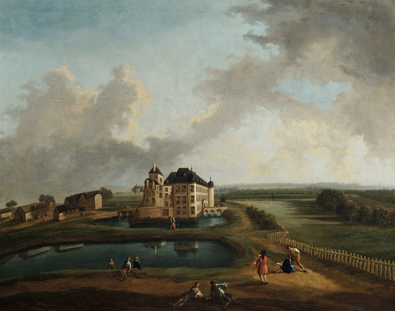 Flamand kastély alkotó: Flemish School