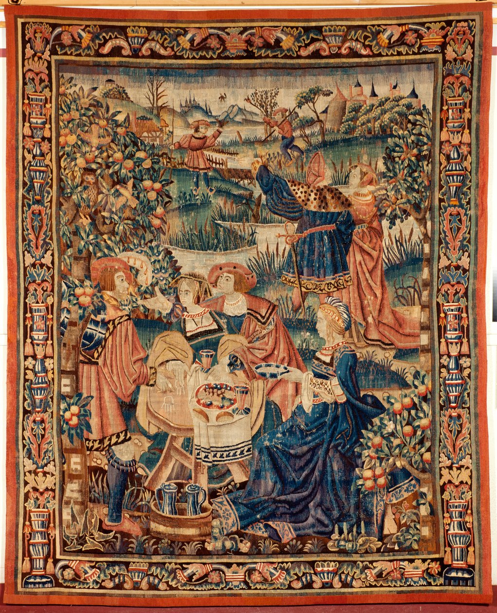 Flamand kárpit. 16. század. alkotó: Flemish School