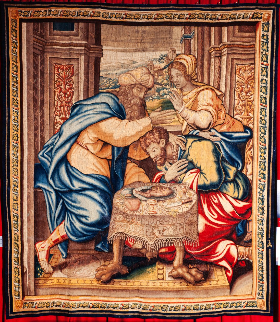 Flamand kárpit. 17. század. alkotó: Flemish School