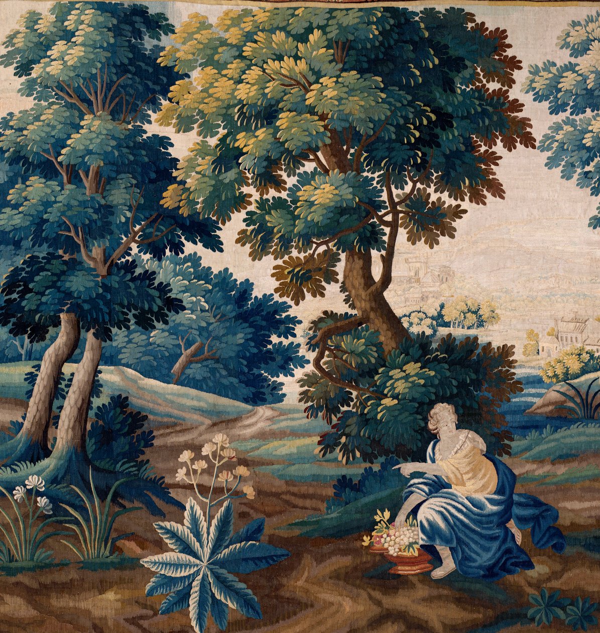 Flamand kárpit. 17. század vége. A Sint-Walburgakerk Oudenaarde (Dekenij van de Sint-Walburga) templom tulajdona. alkotó: Flemish School