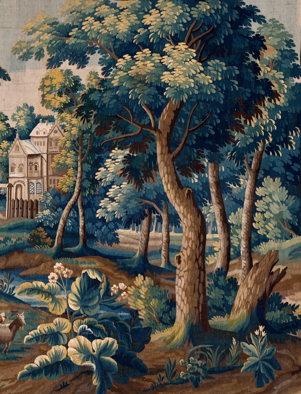 Flamand kárpit. 17. század vége. A Sint-Walburgakerk Oudenaarde (Dekenij van de Sint-Walburga) templom tulajdona. alkotó: Flemish School