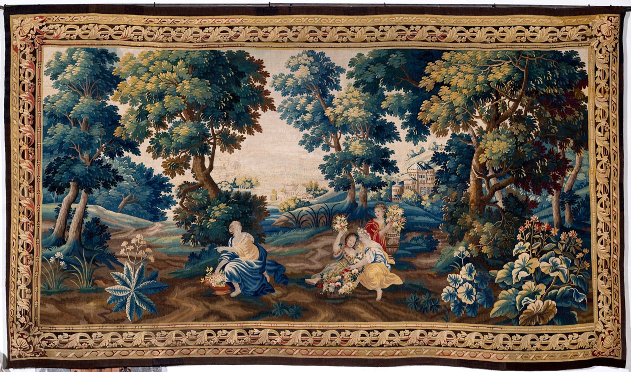 Flamand kárpit. 17. század vége. A Sint-Walburgakerk Oudenaarde (Dekenij van de Sint-Walburga) templom tulajdona. alkotó: Flemish School