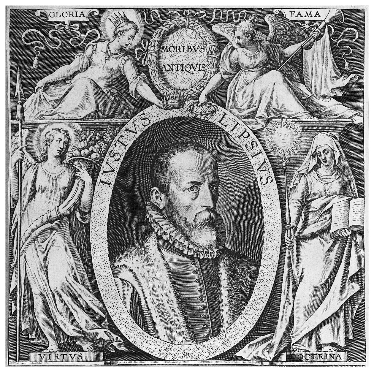 Justus Lipsius (metszet) alkotó: Flemish School