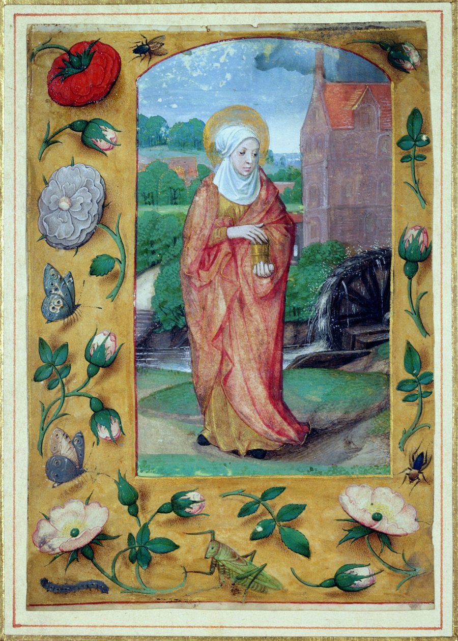 Mária Magdolna, az Órák könyvéből, 1500 körül alkotó: Flemish School