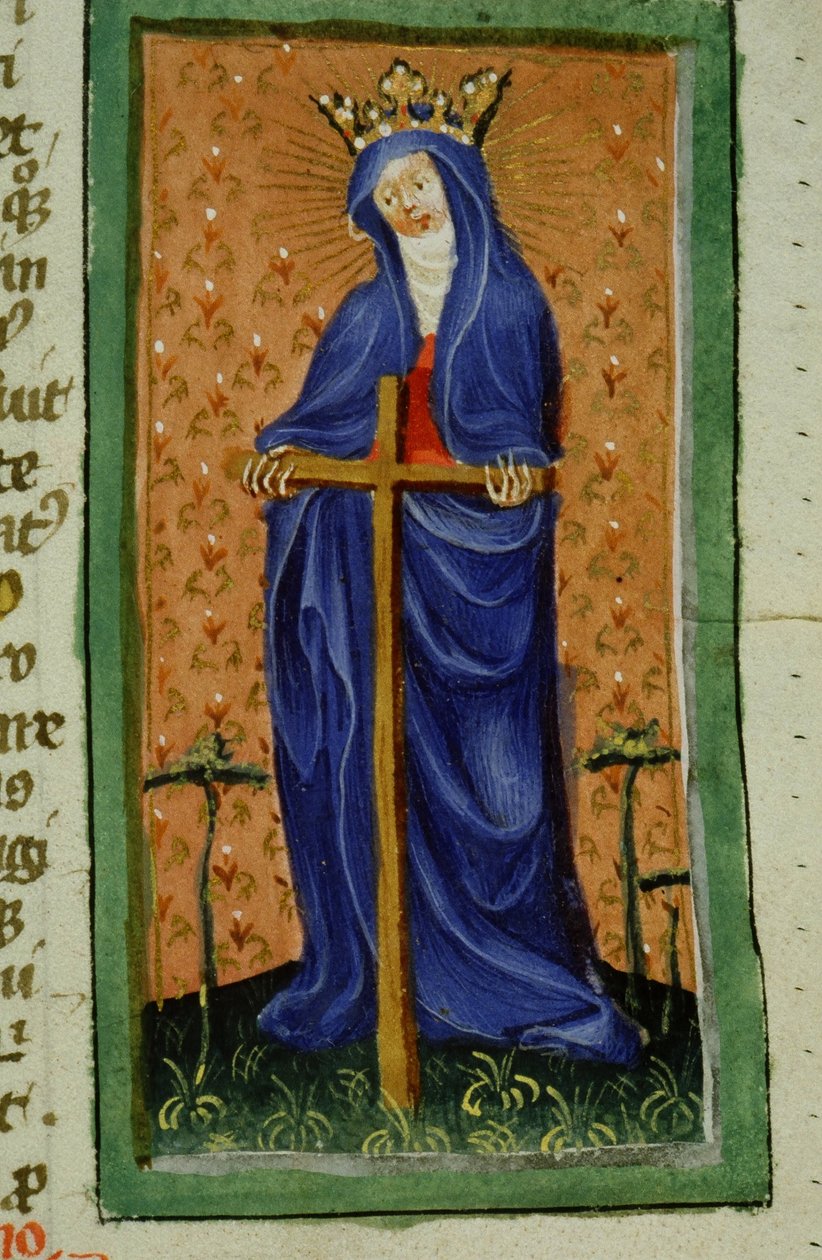 Gen 1111 oldal a Legenda Aurea-ból, Bruges, 1400-10 alkotó: Flemish School