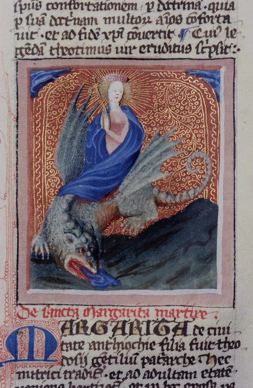 Gen 1111 oldal a Legenda Aurea-ból, Bruges, 1400-10 alkotó: Flemish School