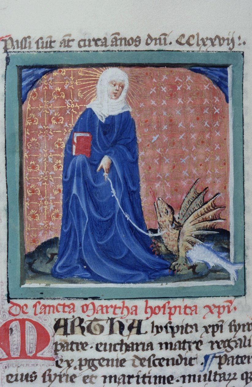 Gen 1111 oldal a Legenda Aurea-ból, Bruges, 1400-10 alkotó: Flemish School