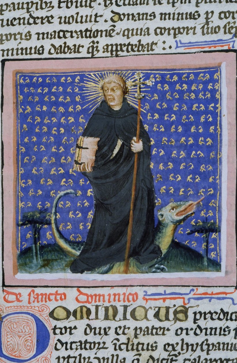 Gen 1111 oldal a Legenda Aurea-ból, Bruges, 1400-10 alkotó: Flemish School