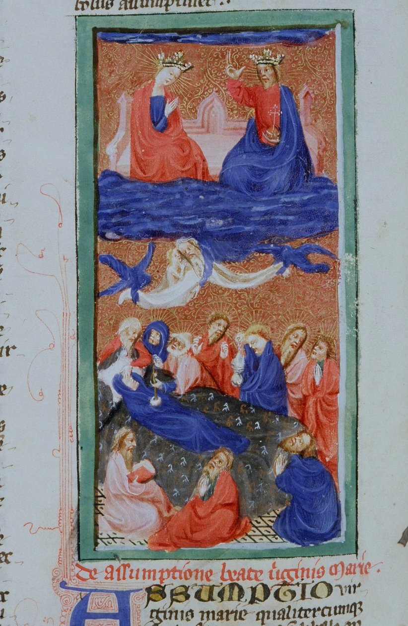 Gen 1111 oldal a Legenda Aurea-ból, Bruges, 1400-10 alkotó: Flemish School