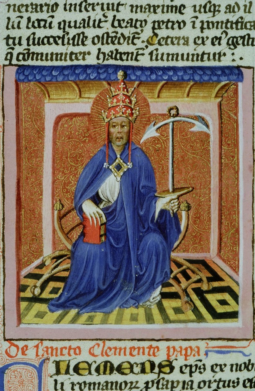Gen 1111 oldal a Legenda Aurea-ból, Bruges, 1400-10 alkotó: Flemish School