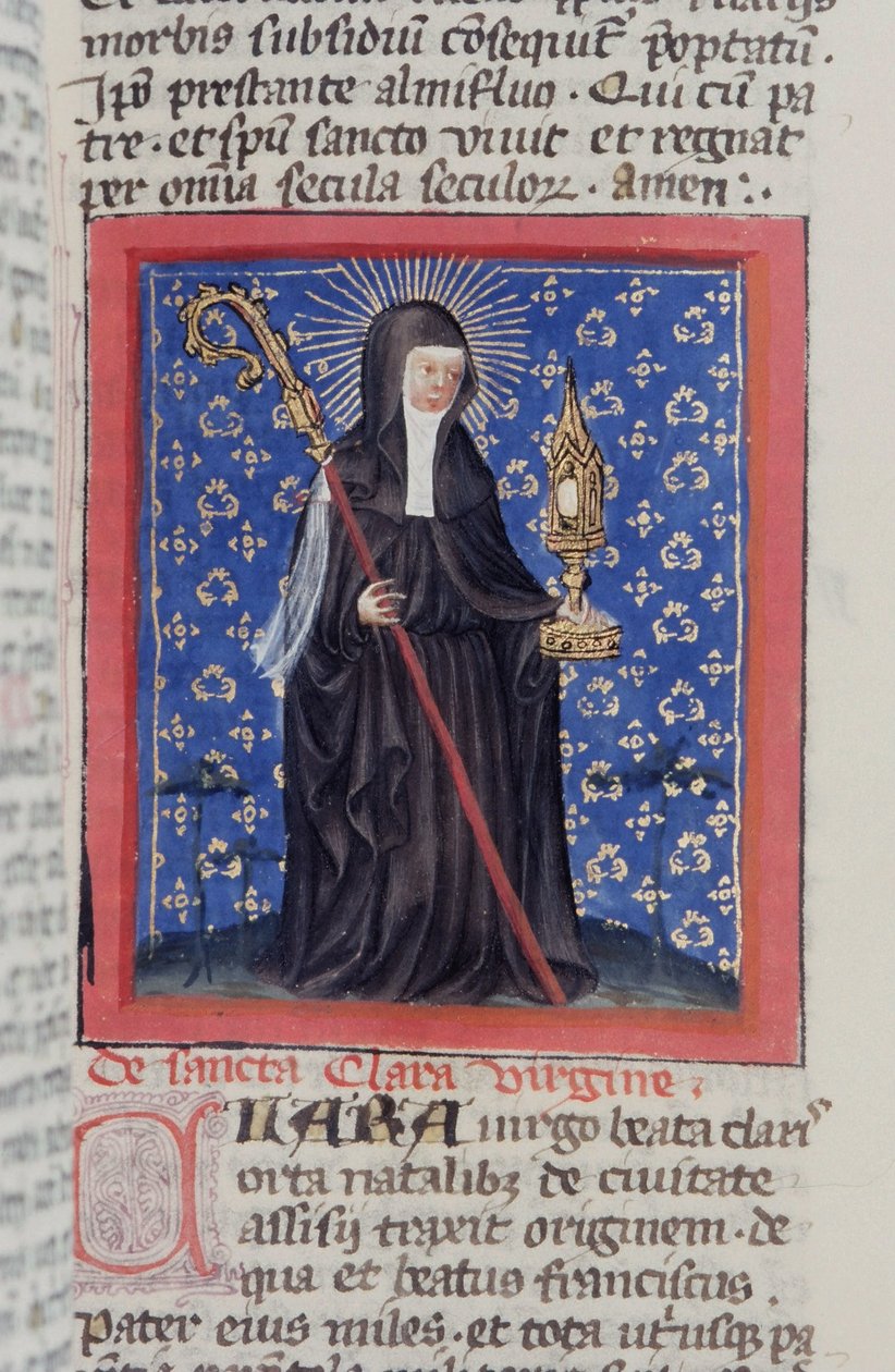 Gen 1111 oldal a Legenda Aurea-ból, Bruges, 1400-10 alkotó: Flemish School