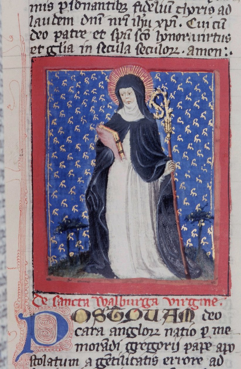Gen 1111 oldal a Legenda Aurea-ból, Bruges, 1400-10 alkotó: Flemish School